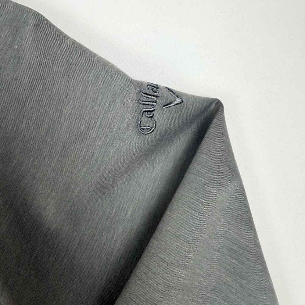 Men's Callaway Golf Gray Long Sleeve Shirt - Picture 5 of 6
